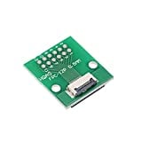 uxcell FFC FPC 12 Pin 0.5mm 1mm Pitch to DIP 2.0mm PCB Converter Board Couple Extend Adapter
