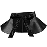 Samtree Women's Tie Up Dress Belt, Punk Retro Skirt Style Adjustable Wide Waistband