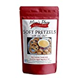 Mom's Place Gluten Free Soft Pretzels with Sea Salt Mix, Soft Pretzel Making Kit, 1-Pack, Easy to Make, 24 Servings, Non GMO Delicious and Healthy Gluten Free Desserts