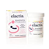 Elactia Breastfeeding Probiotic | Lactation Supplements | Newborn Essentials and Probiotics for Both Mom & Baby | Daily Supplement for Healthy Lactation | 30 Count | Breastfeed Happy