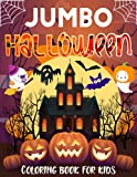 Jumbo Halloween Coloring Book For Kids: The Big Book Of Halloween Coloring Book For Kids Featuring 105 Pages Of Halloween Themed Fun And Cute Spooky Scary Illustrations To Color For Kids!