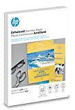 HP Enhanced Business Paper, Glossy, 8.5x11 in, 40 lb, 50 sheets, works with laser printers (4WN09A)