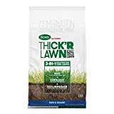 Scotts Turf Builder THICK'R LAWN Grass Seed, Fertilizer, and Soil Improver for Sun & Shade, 4,000 sq. ft., 40 lbs.