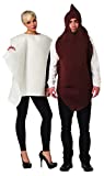 Rasta Imposta Poop and Toilet Paper 2 Piece Couples Costume Mens Womens Adult