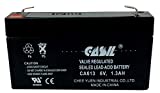 6v 1.3ah ge 600-1054-95r Simon xt Rechargeable AGM Sealed Lead Acid Battery by Casil CA613