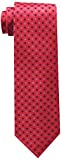 Tommy Hilfiger mens Core Neat Ii neckties, Red, Regular US