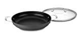 Cuisinart Contour Hard Anodized 12-Inch Everyday Pan with Cover,Black