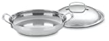 Cuisinart 725-30D Chef's Classic Stainless 12-Inch Everyday Pan with Dome Cover , Silver