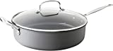 Cuisinart Chef's Classic 5.5-Quart Saute Pan Nonstick-Hard-Anodized, Black