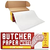 Reli. White Butcher Paper Roll w/ Dispenser Box | 17.25" x 350 ft Bulk | Made in USA | Unwaxed, White Butcher Paper for Smoking Meat |Food Grade Butcher Paper for BBQ, Meat Smoking/Meat Wrapping