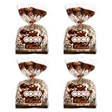 4 PACK COCO LITE Popped Rice Cake CHOCOLATE LACE, Non-GMO, Light and Airy Rice Cracker, Multigrain Rice Crisps, Low Calorie