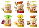 Kim's Magic Pop Freshly Popped Rice Cake Combo A 12 Pack | Keto, Vegan | Low Carb, Sugar Free, Fat Free, Natural, Multigrain Korean Snack | Easy Bread, Chip, Cracker Replacement