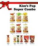 Kim's Magic Pop Super Combo Snack 18 Packs | Kims Magic Pop + Kims Deli Pop + Kims Mini Pop | Keto, Vegan Snacks | Low Carb, Sugar Free, Natural | Easy Bread, Chip, Cracker Replacement