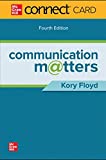 Connect Access Card for Communication Matters 4th Edition