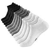 Compression Running Socks For Men and Women , Ankle Socks with Arch and Ankle Support, No Show Athletic Socks Low Cut for Running, Cycling, Golf