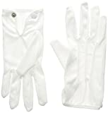 Beistle Deluxe Theatrical Gloves 1 Pair Awards Night Party Supplies Costume Accessory, White