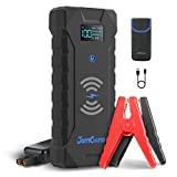 Jomgand Jump Starter 2000A 22000mAh 12V Car Battery Booster Pack for up to 8.0L Gas and 6.0L Diesel Engine with PD18W and 10W Wireless Charger Jump Box