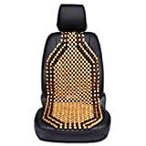 Zento Deals Wood Beaded Comfort Seat Cushion Seat Cover