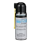 Quicksilver 858081Q03 Storage Seal Engine Fogging Oil for 2-Stroke, 4-Stroke and Fuel-Injected Gas Engines - 12 Oz.