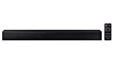 Samsung Dolby Audio/DTS 2.0 Channel Soundbar with Built-in Woofer - Black - Supports Streaming Music via Bluetooth & NFC (HW-T400) (Renewed)
