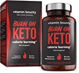 Burn on Keto Pills - Premium Ketones & Green Tea, Promote Ketosis, Boost Energy & Focus