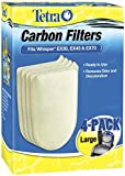 Tetra Carbon Filters, For Aquariums, Fits Tetra Whisper EX Filters, Large, 4-Count