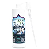 Ultra Oil Skin and Coat Supplement for Dogs and Cats with Hemp Seed Oil, Flaxseed Oil, Grape Seed Oil, Fish Oil for Relief from Dry Itchy Skin, Dull Coat, Hot Spots, Dandruff, and Allergies (16oz)