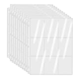 WOT I Trading Card Sleeves 100 Packs 900 Pockets Baseball Card Sleeves Clear Card Protectors for Binder