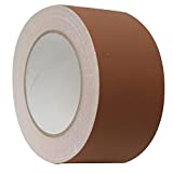 Amogato Gaffer Tape-2 Inch x 27 Yard,Gaffers Tape Brown,Rubber Adhesive Leaves No Residueaterproof,Multipurpose,Easy to Tear,Great for Concerts, Weddings or More