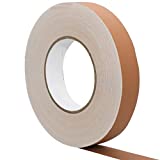 WELSTIK Premium Grade Brown Gaff Tape 1 Inch, Heavy Duty Gaffer Tape, Non-Reflective, Multipurpose, 1Inches x 60 Yards, Easy to Rip,No Residue