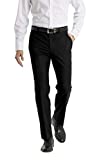 Calvin Klein Men Modern Fit Dress Pant, Black, 32W x 34L