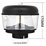 ECCPP 3.5 Inch Water trap snorkel Head Air Head Pre cleaner Air Flow car snorkel head snorkel Sand cup For Most Cars, for Trucks, for SUV, for ATV, for RV, for Jeep, for Off Road, 4X4