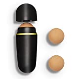 Lazzybeauty Oil Absorbing Volcanic Roller, Reusable Oil-Resistant Face Roller Ball, Oil Control On-the-Go, Portable Natural Stone Makeup Tool for Travel, At-home, Remove Excess Shiny, Instant Results