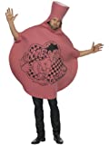 Smiffys mens Whoopie Cushion Adult Sized Costume, Pink, One Size US