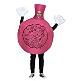 Fun World Men's Whoopee Cushion w/Sound Adult Costume, Pink, STD. Up to 6' / 200 lbs.