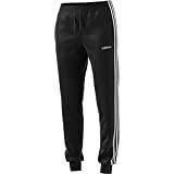 adidas Women's Essentials 3-stripes Tricot Pant, Black/White, Large