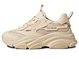 Steve Madden Women's Possession Sneaker, TAN, 8.5