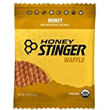 Honey Stinger Organic Honey Waffle | Energy Stroopwafel for Exercise, Endurance and Performance | Sports Nutrition for Home & Gym, Pre and Post Workout | Box of 16 Waffles, 16.96 Ounce