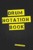 Drum Notation Book Pocket Edition: Blank drum manuscript paper, Notebook featuring six 5-line notation staves per page with a percussion clef, 6 x 9, Durable Cover, Perfect Binding