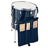 On-Stage DSB6700 Three-Pocket Drum Stick Bag, Black