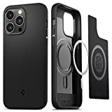 Spigen Mag Armor (MagFit) Compatible with MagSafe Designed for iPhone 14 Pro Max Case (2022) - Matte Black