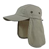 Foreign Legion Fishing Sun Flap Hat (Beige)