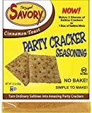 Savory Saltine Seasoning, 2.2 Ounce, Cinnamon Toast, 4 Pack