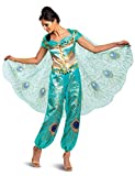 Disguise womens Jasmine Teal Deluxe Adult Sized Costumes, Green, X-Large US