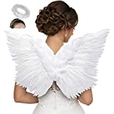 Angel Wings Costume for Women with Adjustable Straps to Fit Most Sizes | Photo shoot prop, Halloween Costume, Comic-Con