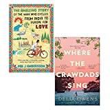 Where the Crawdads Sing By Delia Owens, The Amazing Story of the Man Who Cycled from India to Europe for Love By Per J Andersson 2 Books Collection Set