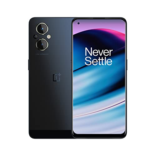 OnePlus Nord N20 5G |Android Smart Phone |6.43" AMOLED Display|6+128GB |U.S. Unlocked |4500 mAh Battery | 33W Fast Charging | Blue Smoke