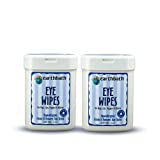 Earthbath All Natural Specialty Eye Wipes, 25 Wipes (Pack of 2)