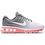 Nike Women's Air Max 2017 Running Shoe Pure Platinum/White-Cool Grey-HOT Lava 10.5