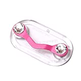 ReadeREST Magnetic Eyeglass Holder, Pink with Clear Crystals